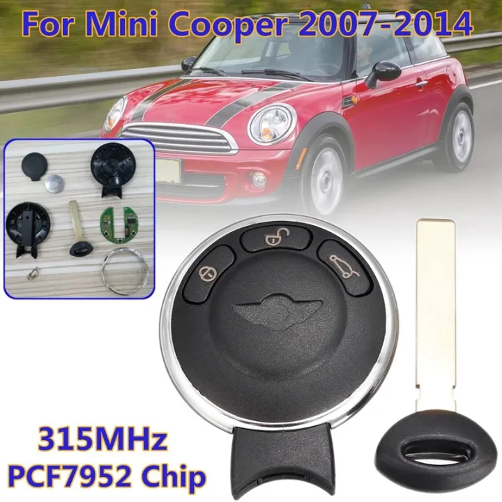3-buttons-with-pcf7952-chip-315mhz-remote-key-fob-shell-for-mini-cooper-2007-2014-kr55wk49333