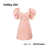 Valley Girl เดรสแขนตุ๊กตาลูกไม้ D028-5