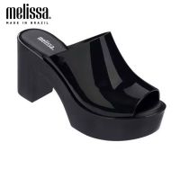 Melissa Mule 2021 New Women Flat Sandals Brand Jelly Melissa High Heel Shoes For Women Solid Sandals Female Jelly Shoes