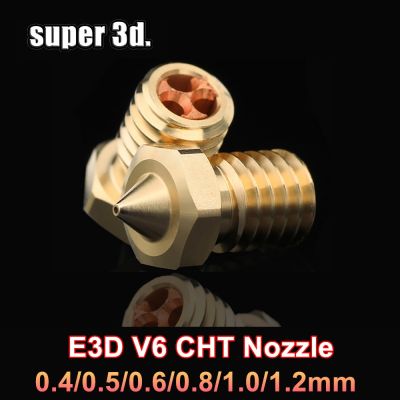 【CC】❧☇  Clone-CHT Nozzles 0.4/0.6/0.8/1.0/1.2mm Printer Nozzle for 1.75mm Filament