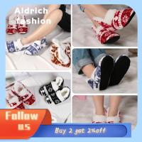 ALDRICH FASHION Women Slippers Christmas Gift Winter Warm Bedroom Floor Socks Thermal Socks Non-slip