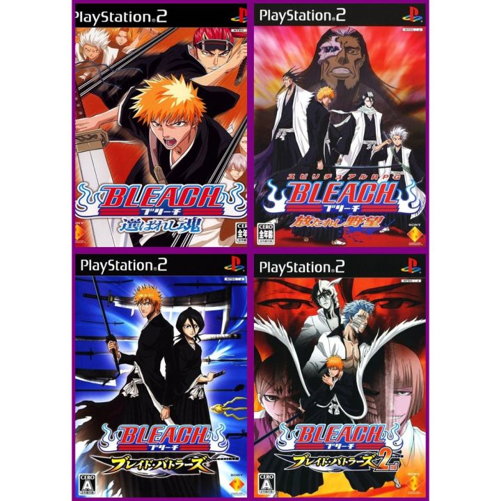 bleach-บลีช-เทพมรณะ-แผ่นเกม-ps2-ทุกภาค-playstation-2