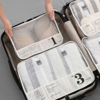 Portable Travel Luggage Organizer Bag Suitcase Storage Bag For Underwear Bra T-Shirt Shoes Organizer Foldable Cloth Storage Bags