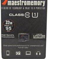 ️Khanzaacc MAESTROMEMORY MICRO SD 32GB คลาสสิก 10|Sq9