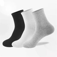 10Pcs/5Pair Unisex Socks Women Men Black White Gray Ankle Socks Female Male Solid Color Socks High Quality Cotton Short Socks Socks Tights