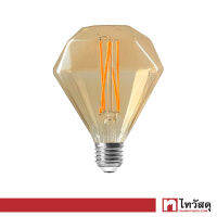 หลอดวินเทจ LED 4 วัตต์ Warm White LUZINO รุ่น FB004ID-1-D95 กระจกสีชาทอง D95 E27