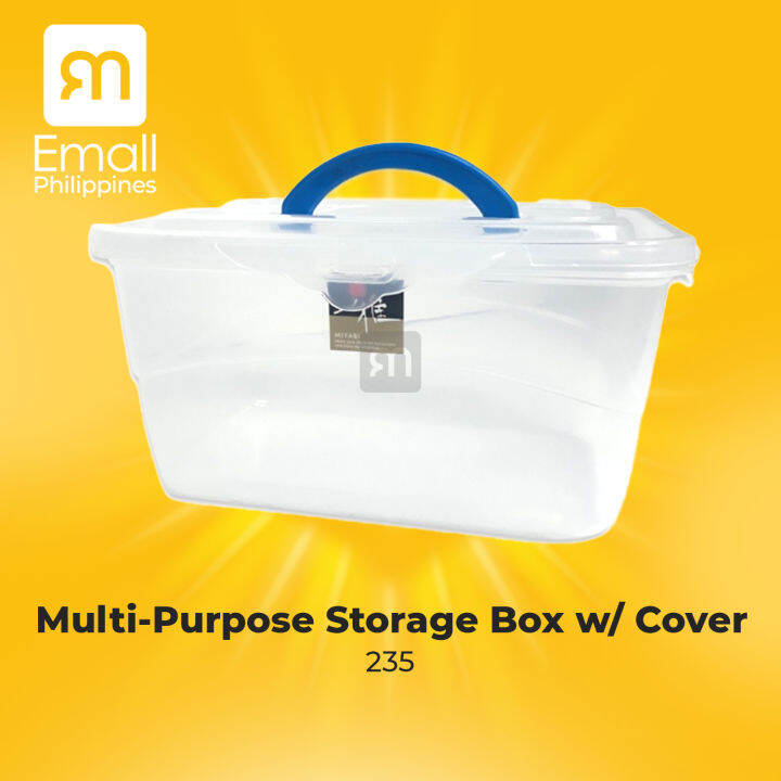 Emall Philippines Multi-Purpose Storage Box w/ Cover 235/236 Storage ...