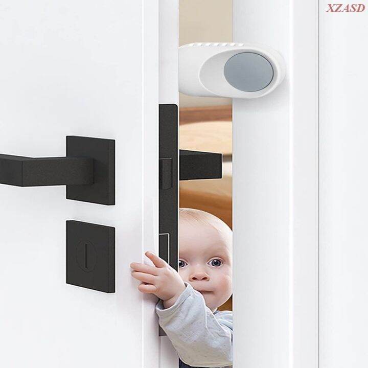 【Ready stock】 Child Safety Antipinch Hand Door Card Rotatable Safety