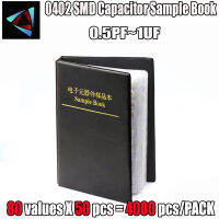 ชุดขั้วต่อไฟฟ้าสำหรับหนังสือ SMD 0.5PF-1UF 0402