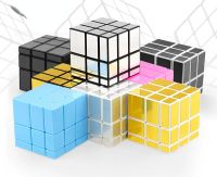 3X3X3 Speed Cube Rubix Brushed Mirror Professional Cubo Magico Magic Cube Hungarian Антистресс Fidget Toys Puzzles Кубик Рубика Brain Teasers