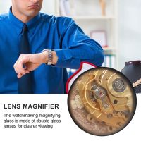 4PCS Loupe Eyeglass Magnifiers Set 5X 10X 15X 20X Watch Repair Loupe Magnifier Set Magnifying Glass for Watch Jewellery