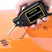 Plastic Welder Heat Gun 100W Hot Stapler Plastic Welding Machine Bumper Soldering Iron Staples Bumper Repair Car Tools Kit