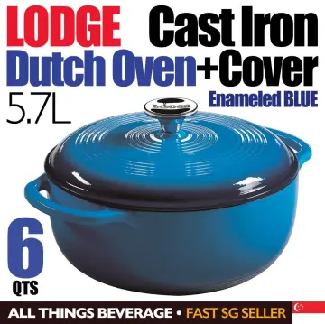 6-qt. (5.7-L) Enameled Dutch Oven