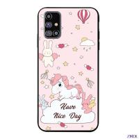 ZNDL สำหรับ Samsung Galaxy M31S HMHD ซิลิคอนนุ่มรูปแบบเคส TPU เคสโทรศัพท์