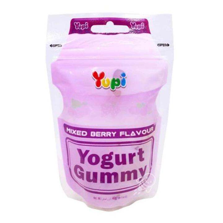 Yupi Mixed Berry Flavour Yogurt Gummy 40G Lazada PH