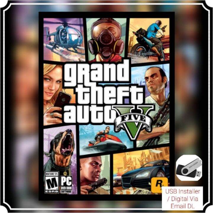 GTA V / Grand Theft Auto V ( All DLCs ) PC Game Windows / PC Game ...