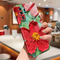 Hontinga เคสฟิล์มรวมทุกอย่างสำหรับ Huawei P30โปร P20 P40ภาพยนตร์เกาหลีเคสโทรศัพท์สดใสเคสหลังภาพดอกไม้เคสแข็งดีไซน์อุปกรณ์ป้องกันเลนส์เคสคลุมทั้งหมดกล่องกันกระแทกสำหรับเด็กผู้หญิง