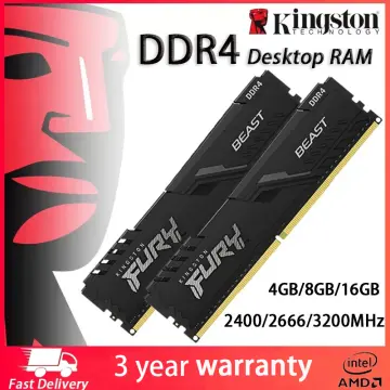 Kingston Fury Beast 8Gb Ddr4 3200Mhz Desktop