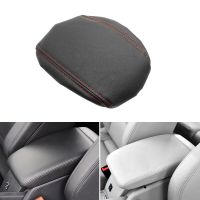 PU Leather with Sponge Car Interior Center Control Armrest Box Cover Protective Trim For VW Golf 6 MK6 2010 2011 2012 2013 Pipe Fittings Accessories