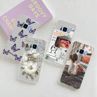 สำหรับ Samsung Galaxy S8 +/ S8 Plus เคสโทรศัพท์ Clear ทีพียูนุ่มน่ารักทาสีซิลิโคนเคสครอบคลุมกันกระแทก