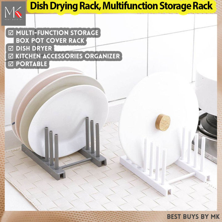 Kitchen Drain Rack Dish Rack Organizer Pot Cover Pot Lid Rack Stainless  Steel Spoon Holder Cutting Board Rack Pan Cover Stand Wine Glass Rack  Detachable Kitchen Storage Shelf Drying Rack Household Cabinet
