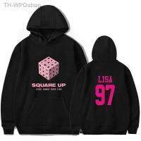 เสื้อกันหนาวผู้ชาย Alimoo Blackpink 97 LISA  มีไซส์ใหญ่ ผู้ชาย - ผู้หญิง Hoodies เสื้อกันหนาวผ้าฝ้ายเสื้อคู่รัก 4XL