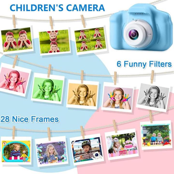 kids-digital-camera-small-rechargeable-1280720-children-camera-with-rope-portable-2-inch-screen-mini-camera-cute-colorful-camera-for-video-recording-natural