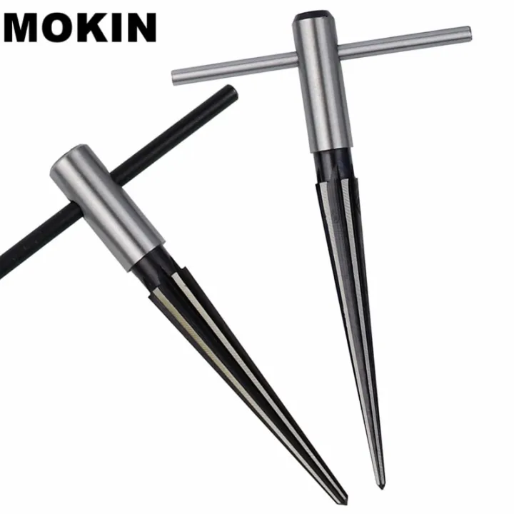 Taper Reamer 313mm 516mm Hand Metal Reamer ขัด Enlarge Pin Hole