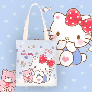 Hello Kitty, Bags, Shein X Hello Kitty Friends Canvas Tote Bag
