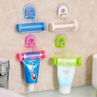 1Pc ยาสีฟันหลอด Squeezer Facial Cleanser กด Rolling ผู้ถือยาสีฟัน Squeezer Home พลาสติก Easy Press Tube