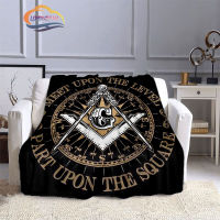 The Freemasons Blanket Freemasonry Series flannel cashmere blanket Masonic Fluffy blanket All Seeing Eye printing pattern blanke