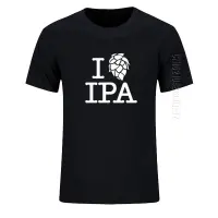 Summer Clothing I Love IPA O Neck T Shirt Men Beer Tshirt Casual Cotton Funny Beer Mans Pale Ale T-Shirt IPA Plus Size XS-4XL-5XL-6XL