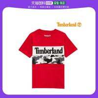 2023 New Fashion version Korea Direct Mail [Timberland Kids] Camouflage Color Logo Crew Neck T-Shirt (TLSDA25F 63)