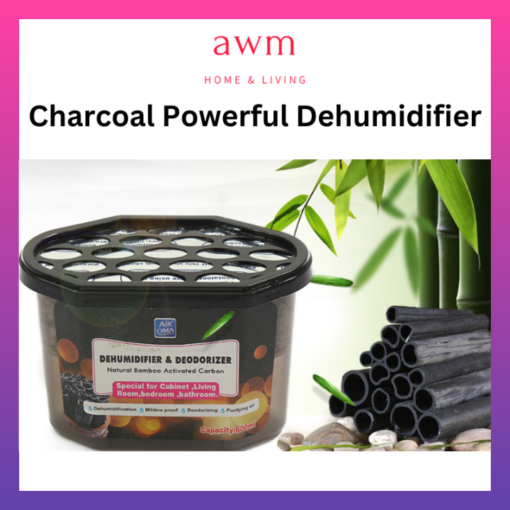 AWM AIROMA Charcoal Dehumidifier 500ML Lazada