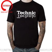 New Vintage Tshirts Black Technics T Shirt Dj 1200 Turntable Music House Techno Electronic Hip Hop New Hot Summer MenS T-Shirt