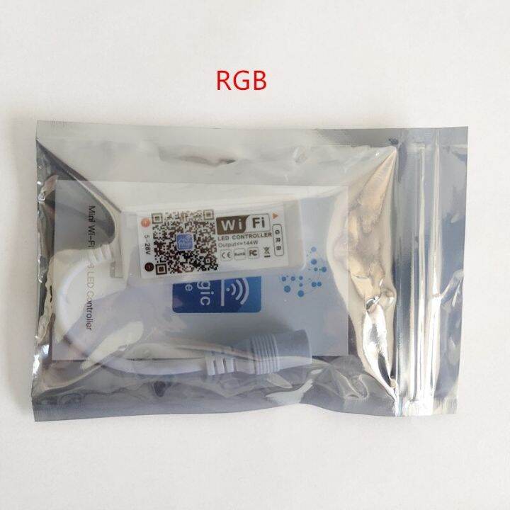 yingke-ตัวควบคุม-rb-rgbw-แบบแอลอีดีไวไฟ-dc12v-mini-wifi-rgbw-ตัวควบคุมไฟ-led-iphone-ipad-ios-ไร้สายโทรศัพท์มือถือแอนดรอยด์สำหรับแถบไฟ-led