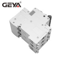 GEYA 10KA 32A MCB 3P 6A 10A 16A 63A GYM9H 40A 50A Circuit Breaker 220V C Curve CE CB อนุมัติ