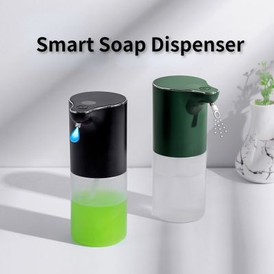 №☫℡ Smart Soap Dispensers Automatic Induction Hand Sanitizer Foam Hand Washing Machine New Foam Soap Dispenser With USB Charging