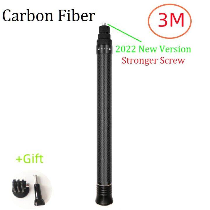 3M Carbon Fiber Self Timer Insta360/Gopro Panoramic Motion Camera 3M ...