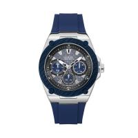 นาฬิกาข้อมือผู้ชาย GUESS LEGACY WITH GRAPHITE DIAL MEN WATCH W1049G1 สายนาฬิกาซิลิโคน ตัวเรือนสแตนเล