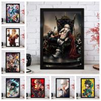 HD Canvas Print - My Hero Academia Poster | Midoriya Izuku &amp; Bakugou Katsuki Artwork | Classic Wall Decor For Home &amp; Office Liyanhong2