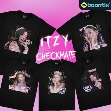 ITZY CHECKMATE Album Photo T-shirt