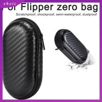 VHOIC For Flipper zero แบบพกพาได้ กระเป๋าเกมคอนโซลแบบมือถือ กันน้ำกันน้ำได้ จุได้มาก เคสเครื่องเล่นวิดีโอเกม ของใหม่ EVA + PU ถุงเก็บของแข็ง เกมเกม