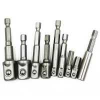 【SAVAGE Hardware Tools】 1/4; 3/8; 1/2; อะแดปเตอร์ไดร์เวอร์ Hex Wrench Extension เจาะ Bits Socket Adapter Power Extension Bit Set For Drills Nut Driver