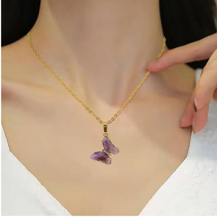 vintage-crystal-necklace-butterfly-necklaces-for-women-natural-stone-amethysts-clear-quartz-pendants-stainless-steel-chain-h158