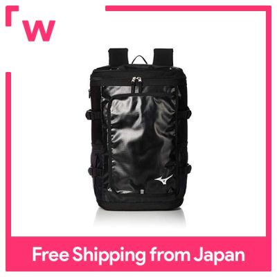 กระเป๋าสะพายหลังผ้าใบกันน้ำ MIZUNO (30L) 33JD0105สีดำ