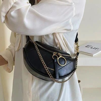 Ins hot One Shoulder Messenger fashion chain small bag for women