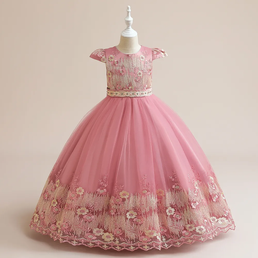 MQATZ Girl Váy DỰ ĐÁM CƯỚI Gow Đầm Bữa Tiệc Sinh Nhật Trẻ Em Trang ...