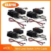 4ชิ้น/เซ็ต Cnc Mini Limit Switch 3-Pin สายแนวตั้งจำกัดสวิทช์3018-Pro/ 3018-Max โลหะ/3018 Plus 3P พอร์ตควบคุม