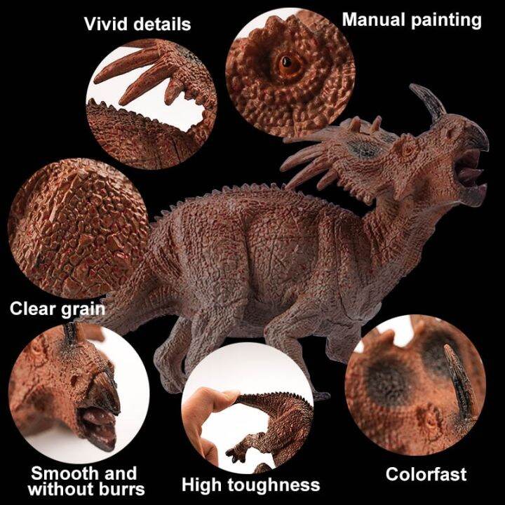 ไดโนเสาร์ยุคจูราสสิกจำลองฟิกเกอร์แอคชั่นไดโนเสาร์จอด-carnotaurus-ankylosaurus-tyrannosaurus-rex-ของเล่นเด็กตกแต่งโมเดล